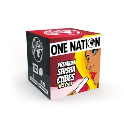 One Nation 26mm - Въглени за наргиле 