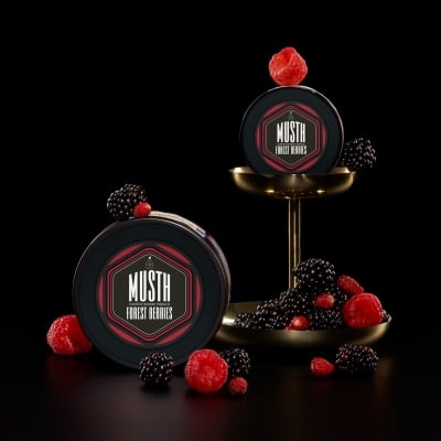 MustHave Tobacco Forest berry 125g - Черен тютюн за наргиле